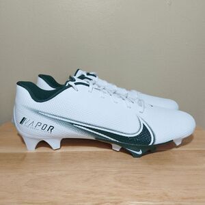 Nike Vapor Edge Speed 360 Football Cleats White Green CV6349-103 Men's Size 13.5